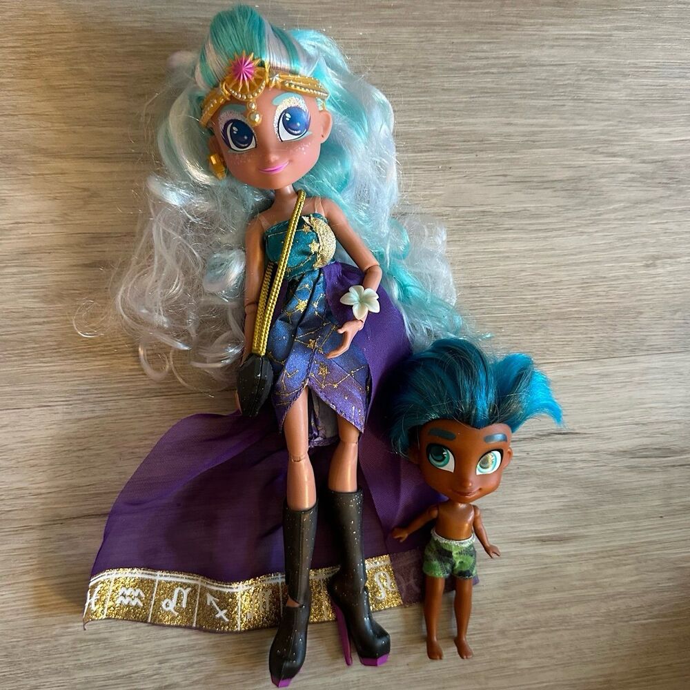 Hairdorables Prom Perfect Neila & HairDudeables Logan Fashion Dolls